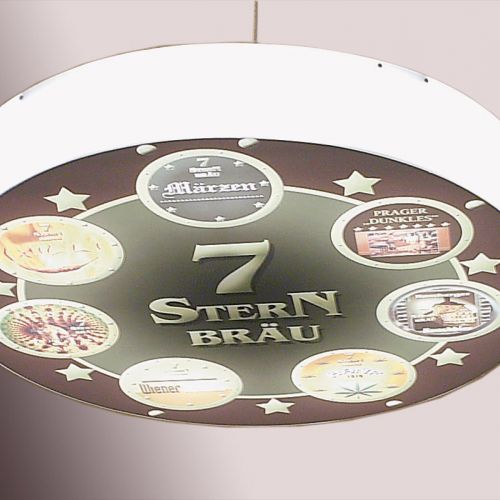 Diskus mit Dekordruck